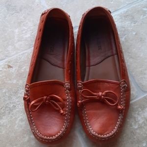 Trask leather moccasins